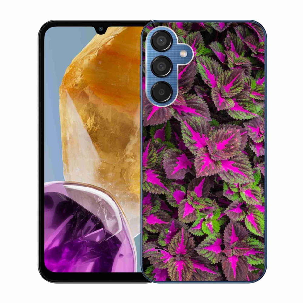 Gél védőhuzat mmCase Samsung Galaxy M15 5G - virágok 10