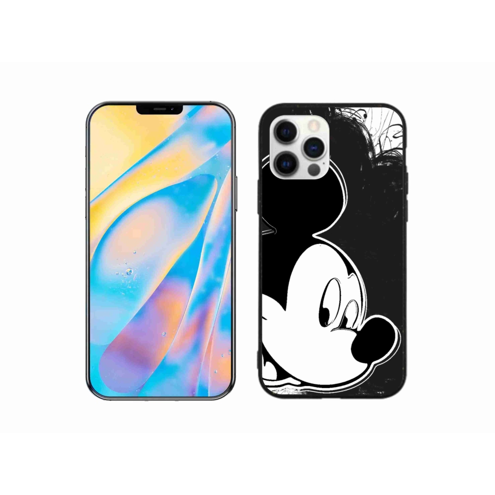 Zselés borítás mmCase iPhone 12 Pro készülékhez - mickey egér 1