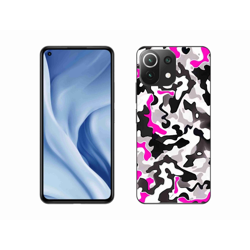 Gél borítás mmCase a Xiaomi 11 Lite 5G NE számára - terepszínű minta 5