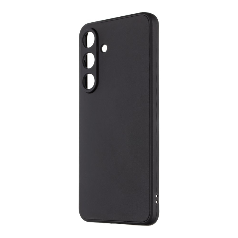COVER:ME matt TPU borító Samsung Galaxy S25 FE fekete színűhöz