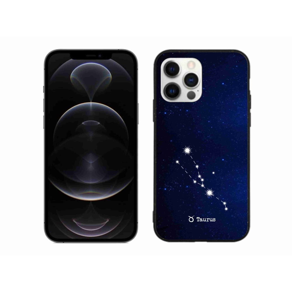 Zselés borítás mmCase iPhone 12 Pro Max készülékhez - Bika csillagkép