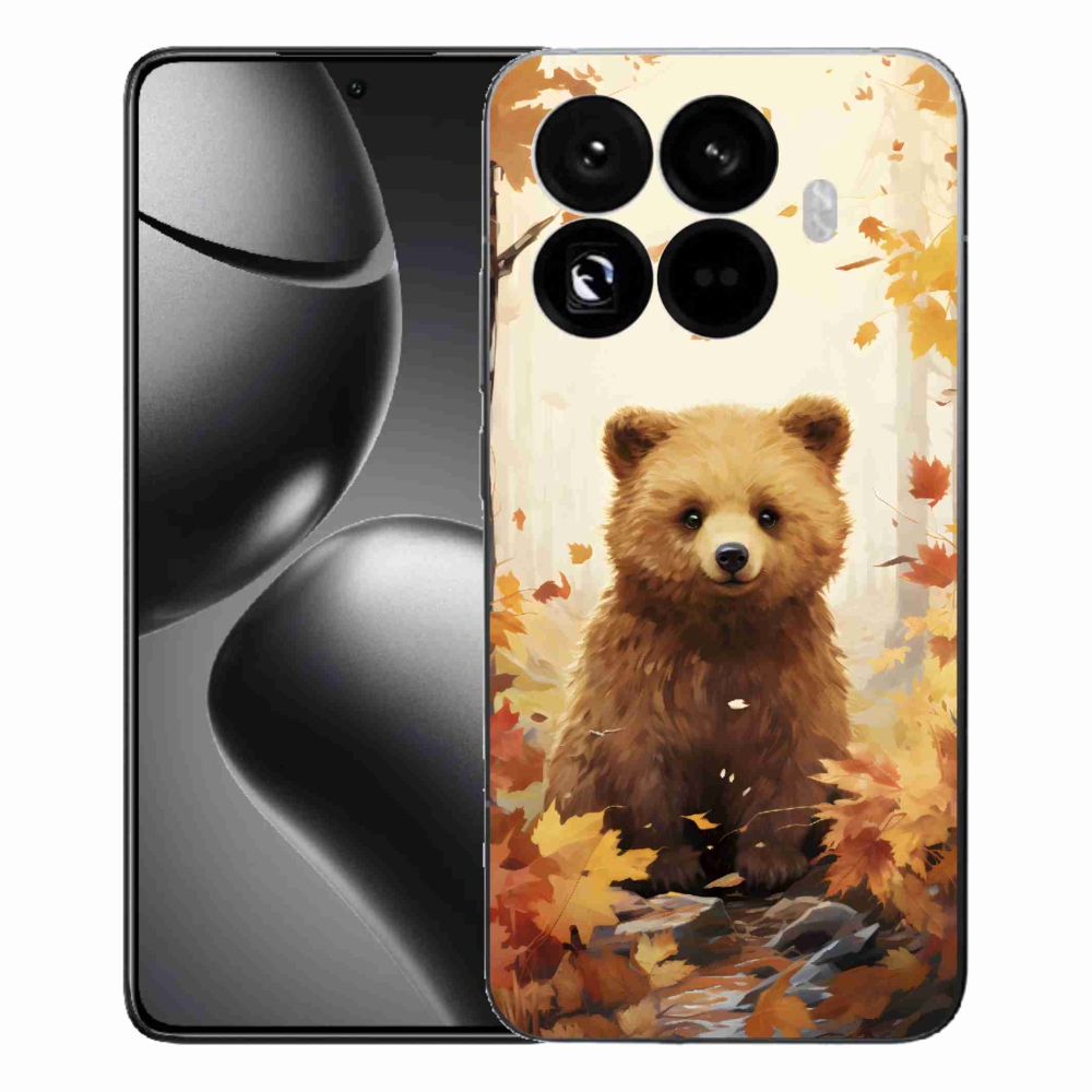 Gél borítás mmCase a Xiaomi 15T Pro számára - medve az erdőben