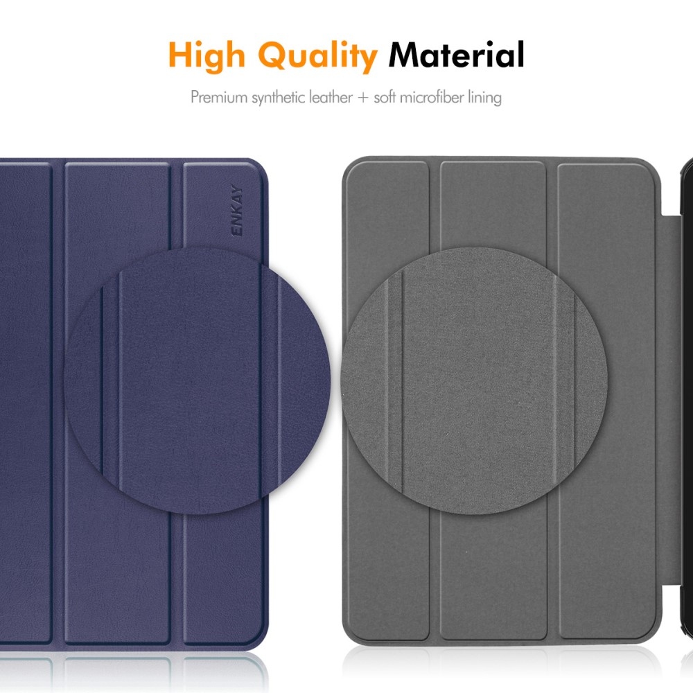 ENK intelligens pozicionáló tok Xiaomi Pad 7/7 Pro táblagéphez - sötétkék