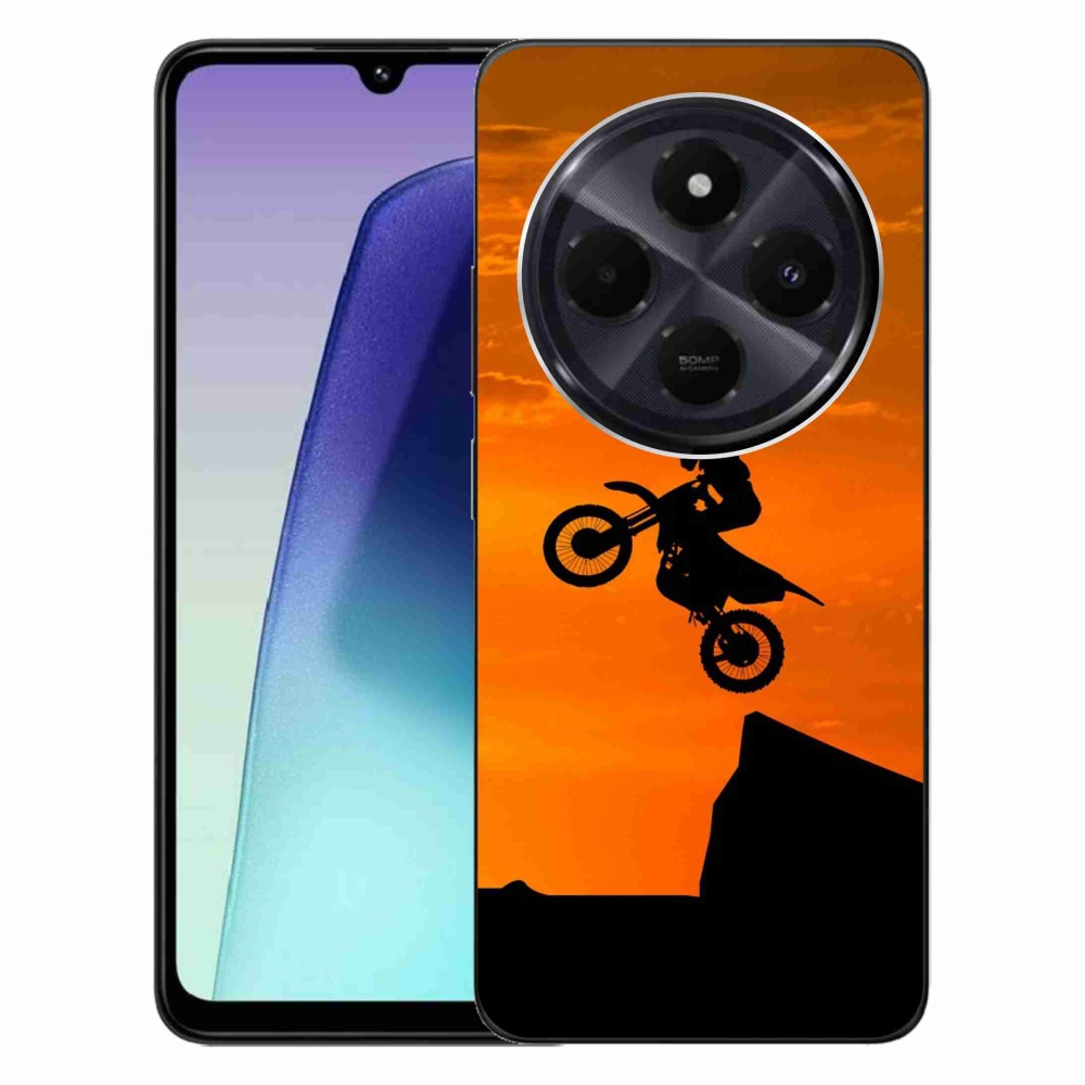 Gél borítás mmCase a Xiaomi Redmi 14C/Poco C75 számára - motocross