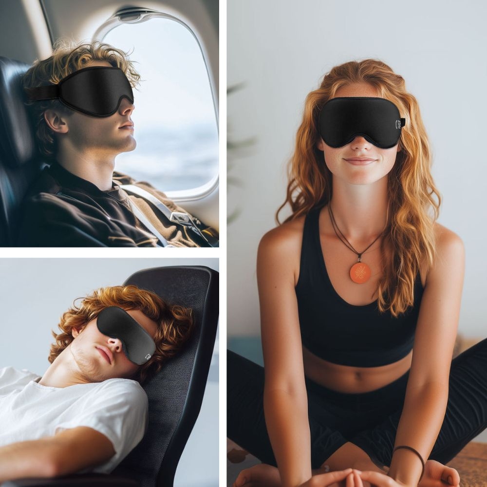 Tech-Protect EyeShade 3D alvómaszk - fekete