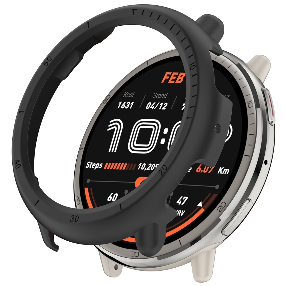 Half műanyag tok az Amazfit Active 2-hez – fekete