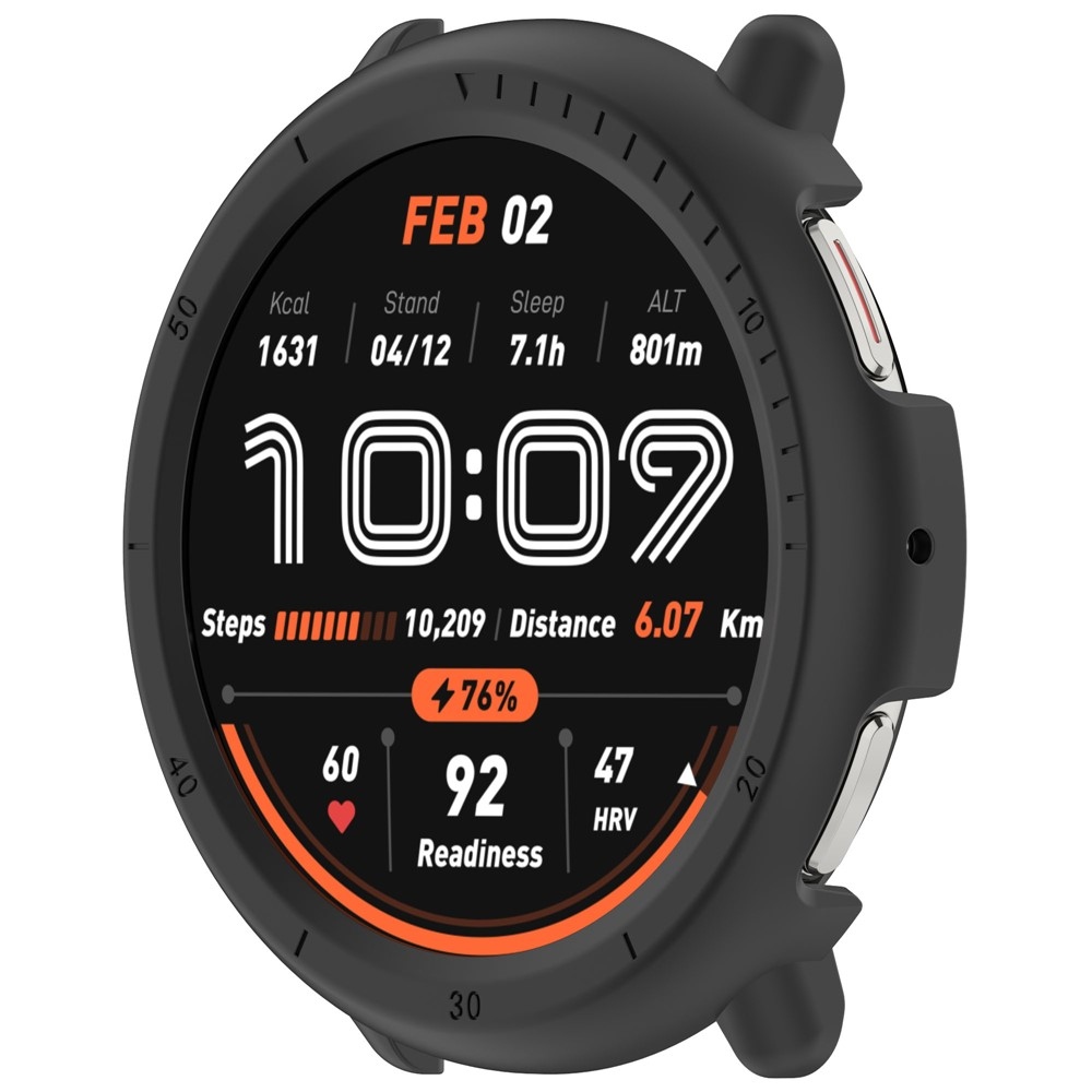 Half műanyag tok az Amazfit Active 2-hez – fekete