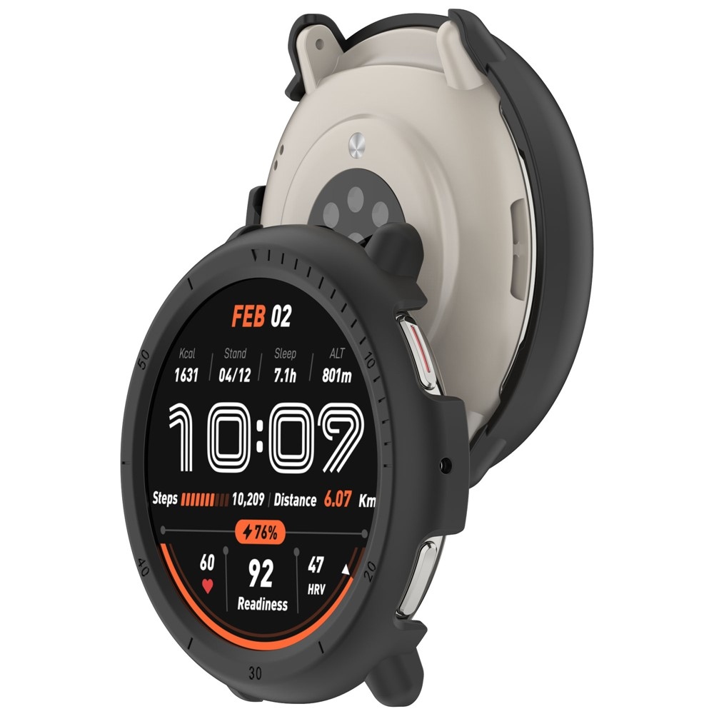 Half műanyag tok az Amazfit Active 2-hez – fekete