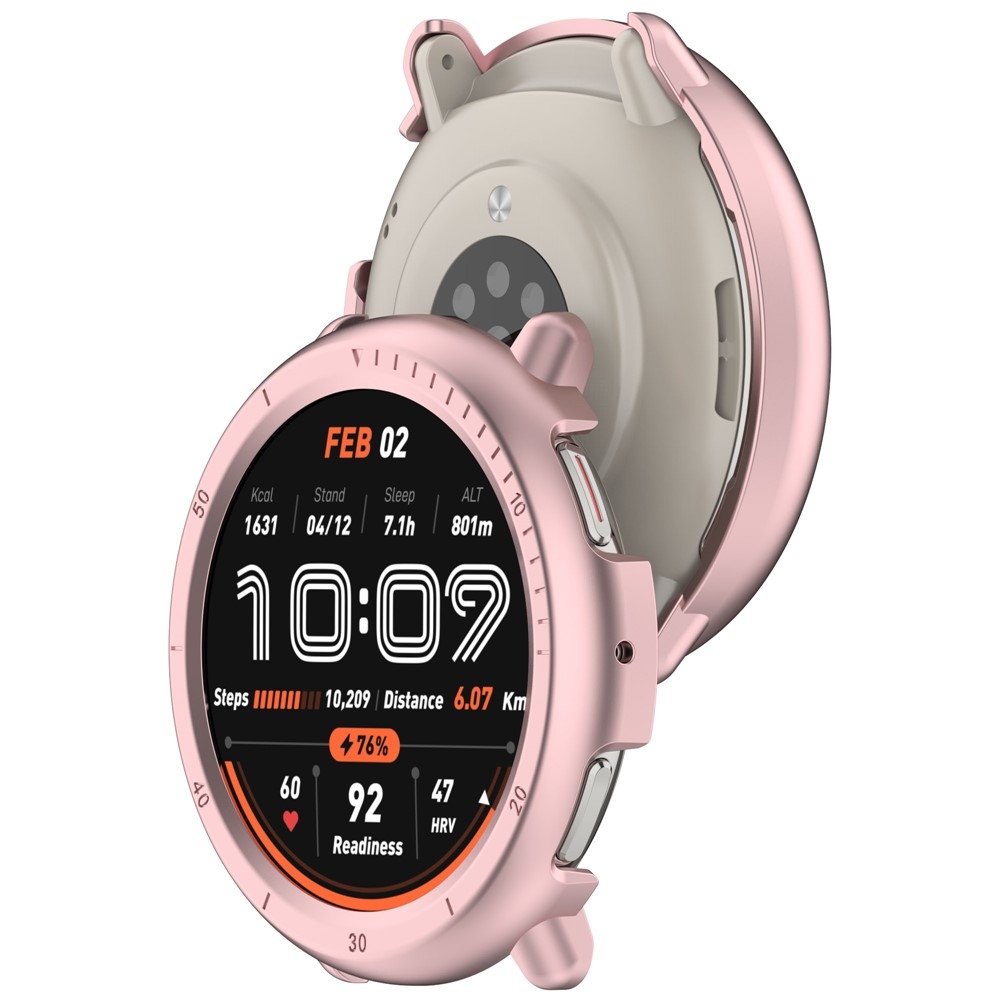 Half műanyag tok az Amazfit Active 2-hez – rózsaszín
