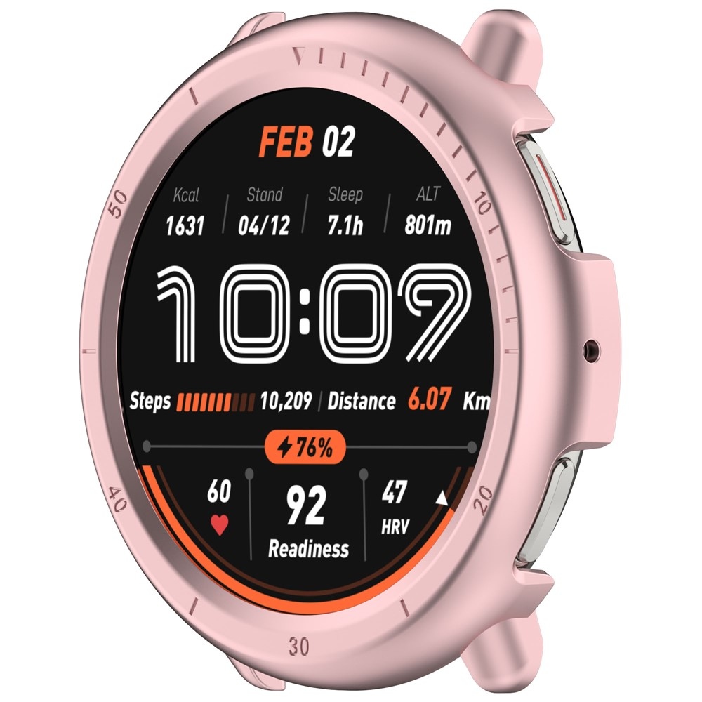 Half műanyag tok az Amazfit Active 2-hez – rózsaszín