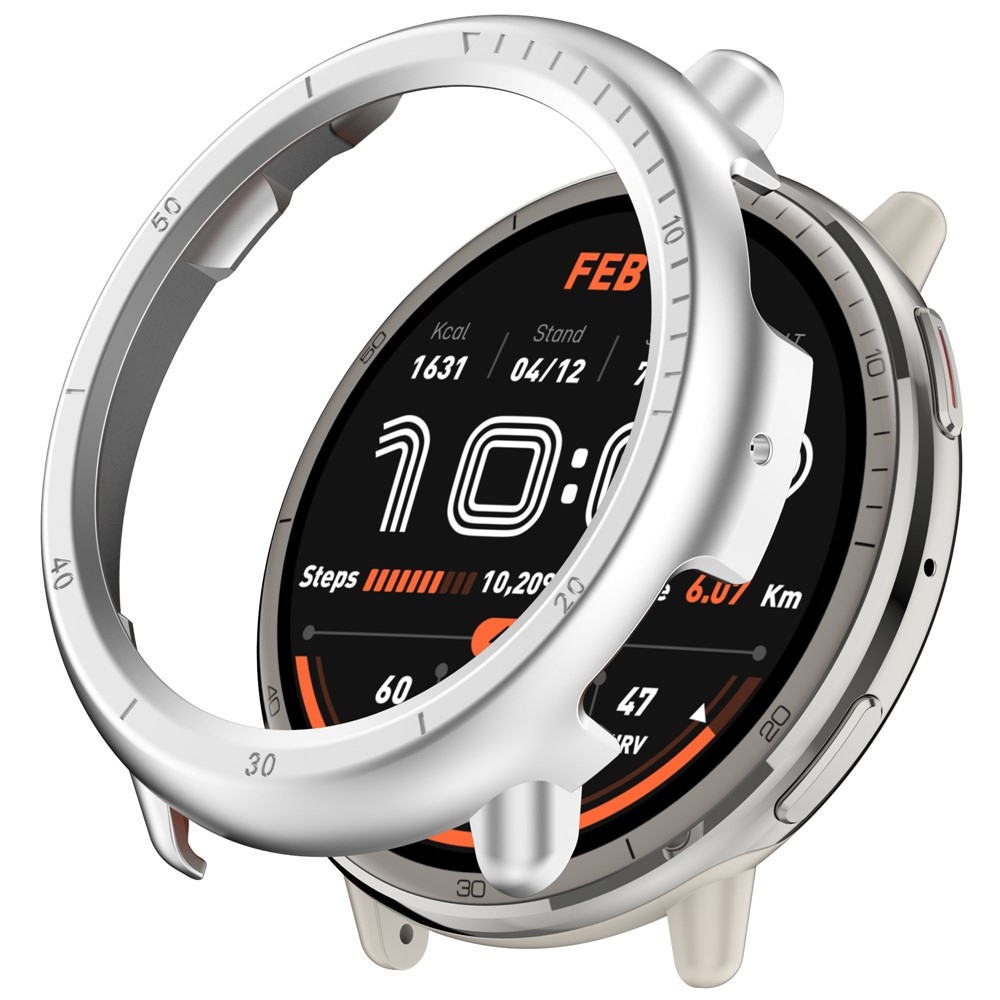 Half műanyag tok az Amazfit Active 2-hez – ezüst színű