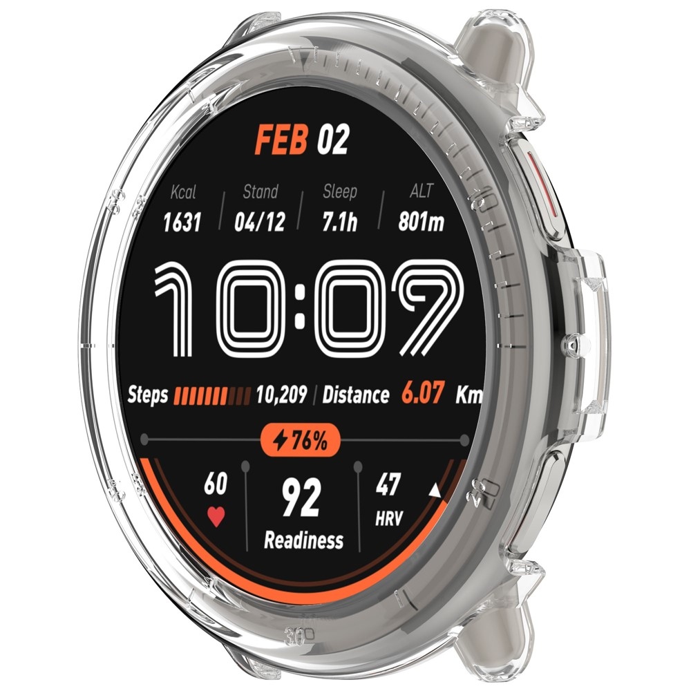 Half műanyag tok az Amazfit Active 2-hez – átlátszó