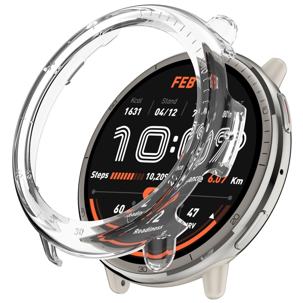 Half műanyag tok az Amazfit Active 2-hez – átlátszó