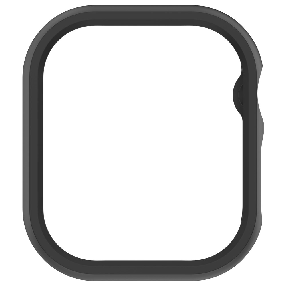 Half műanyag felcsatolható tok az Apple Watch 11/10 46 mm-es modellhez – fekete