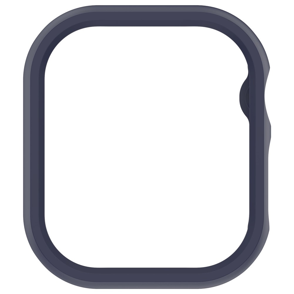 Half műanyag felcsatolható tok az Apple Watch 11/10 46 mm-es modellhez – kék