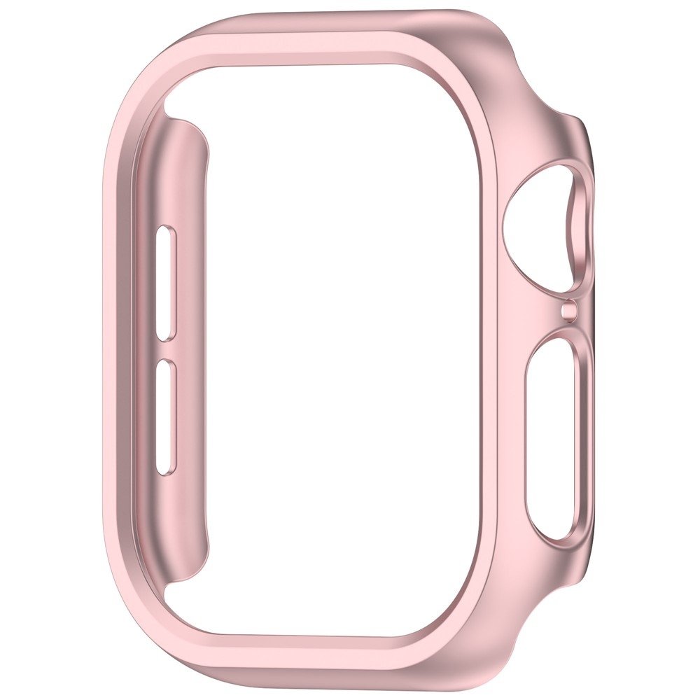 Half műanyag felcsatolható tok az Apple Watch 11/10 46 mm-es modellhez – rózsaszín-arany