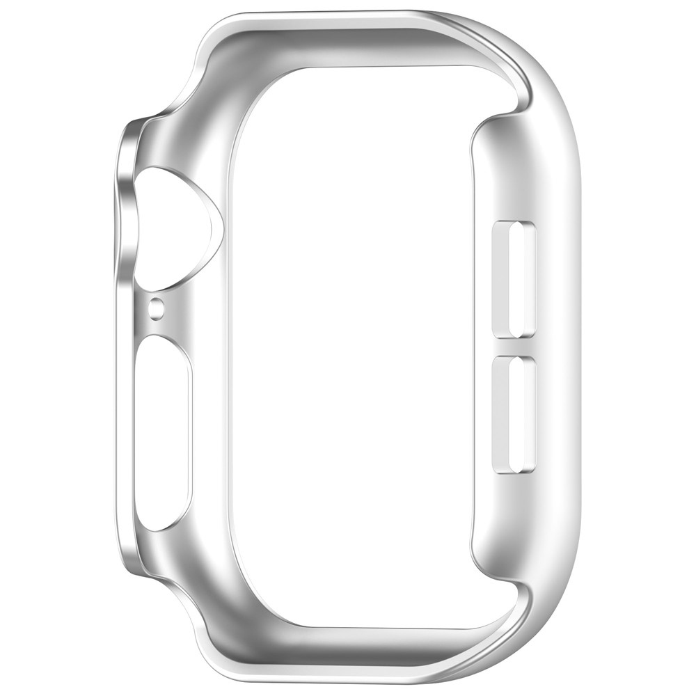 Half műanyag felcsatolható tok az Apple Watch 11/10 46 mm-es modellhez – ezüst színű