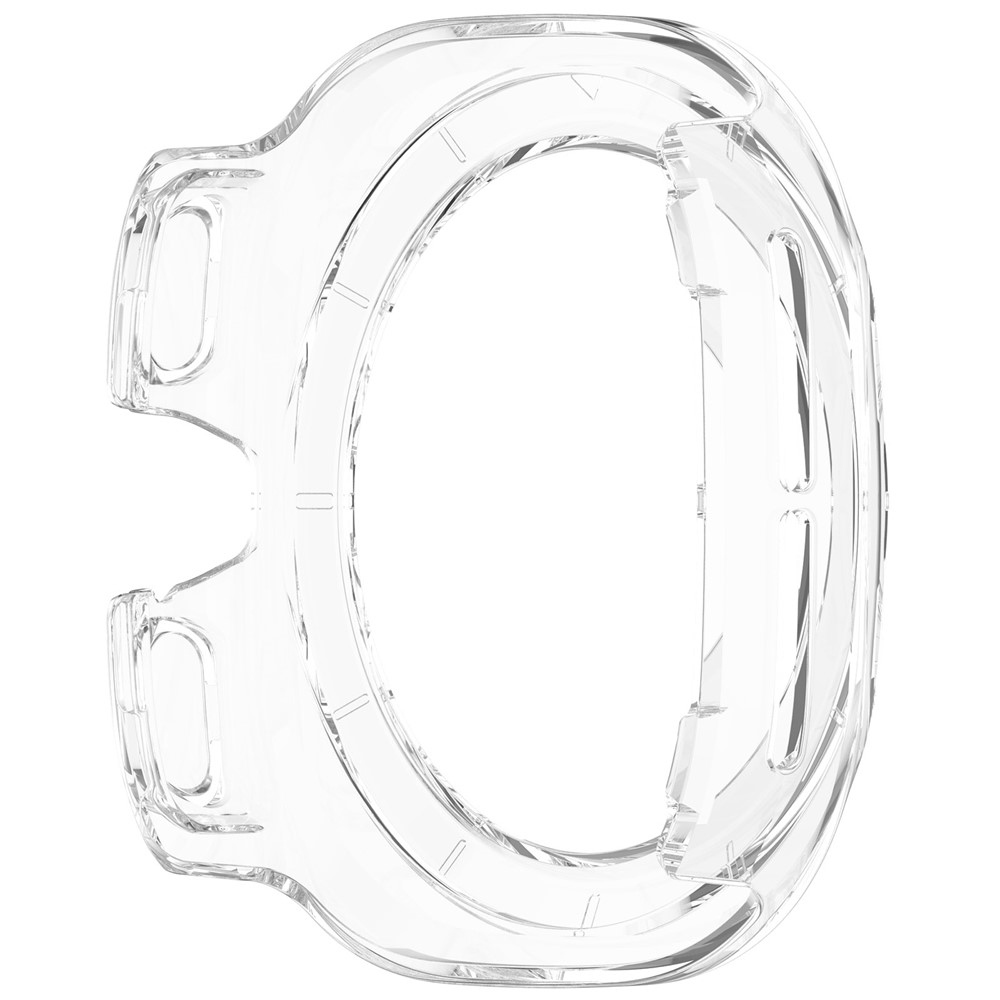 Half műanyag felcsatolható tok a Samsung Galaxy Watch Ultra (2025) 47 mm-es modellhez – átlátszó