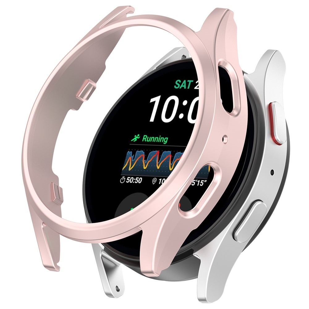 Half műanyag felcsatolható tok a Samsung Galaxy Watch7 40 mm-es modellhez – rózsaszín