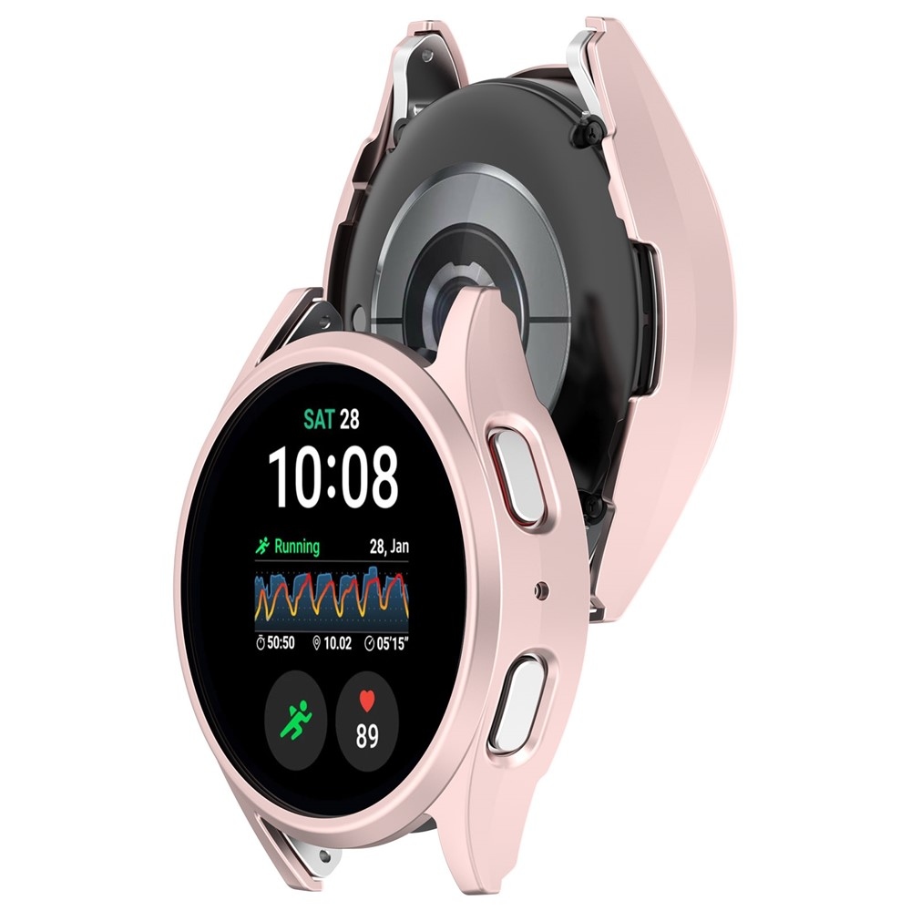 Half műanyag felcsatolható tok a Samsung Galaxy Watch7 40 mm-es modellhez – rózsaszín