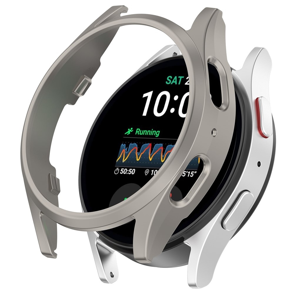 Half műanyag felcsatolható tok a Samsung Galaxy Watch7 40 mm-es modellhez – szürke
