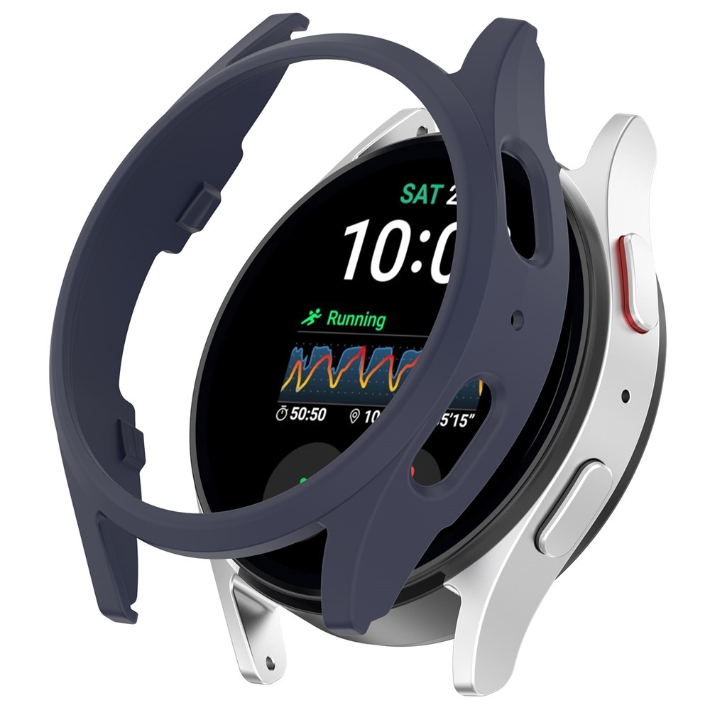 Half műanyag felcsatolható tok a Samsung Galaxy Watch7 40 mm-es modellhez – sötétkék