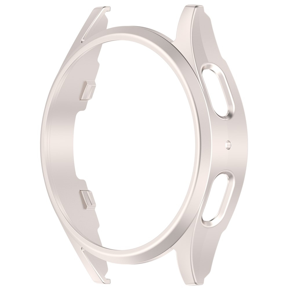 Half műanyag felcsatolható tok a Samsung Galaxy Watch7 44 mm-es modellhez – bézs