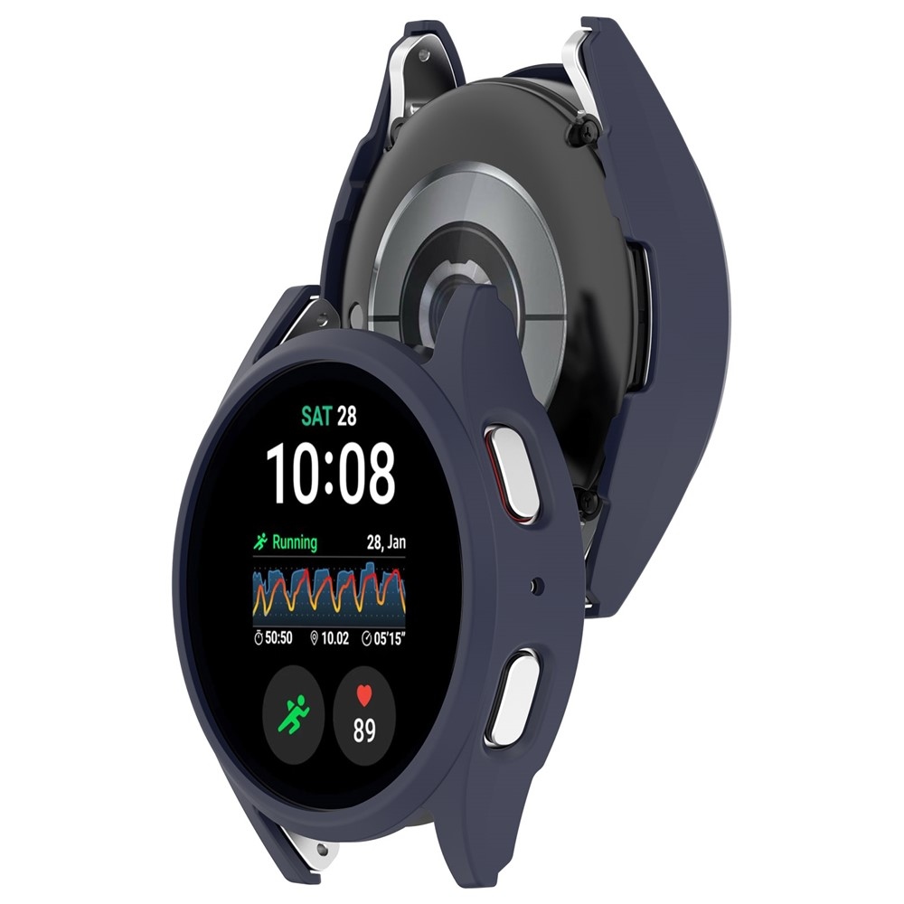 Half műanyag felcsatolható tok a Samsung Galaxy Watch7 44 mm-es modellhez – sötétkék