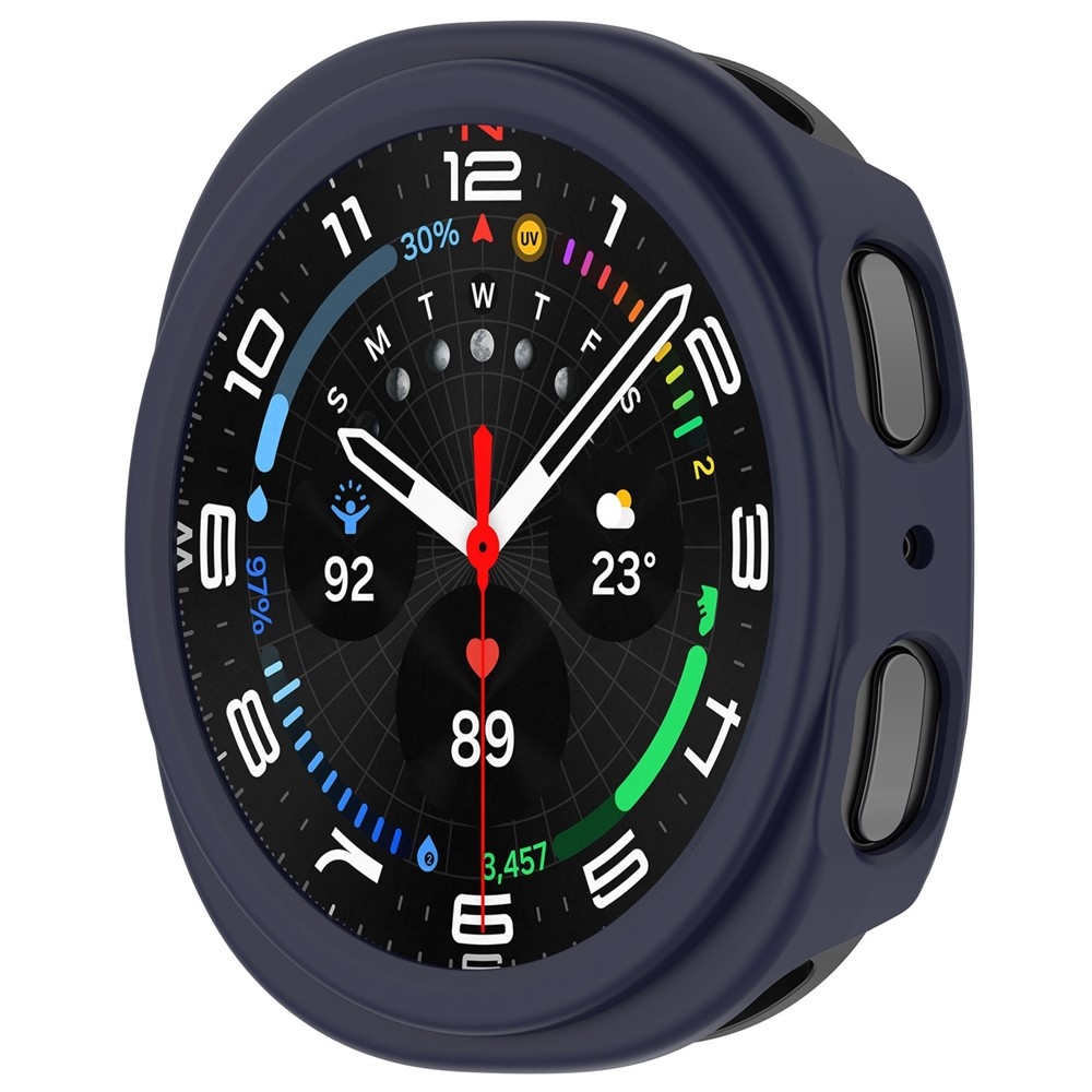 Half műanyag felcsatolható tok a Samsung Galaxy Watch8 40 mm-es modellhez – kék