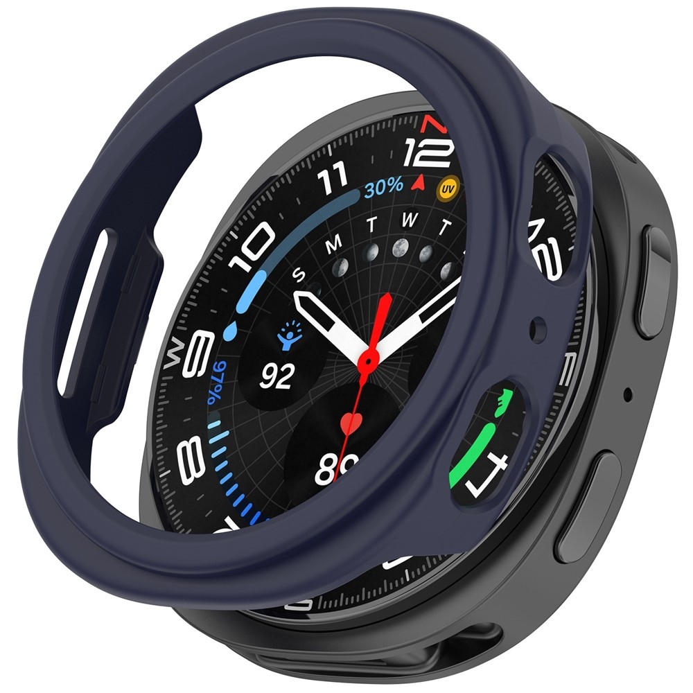 Half műanyag felcsatolható tok a Samsung Galaxy Watch8 40 mm-es modellhez – kék