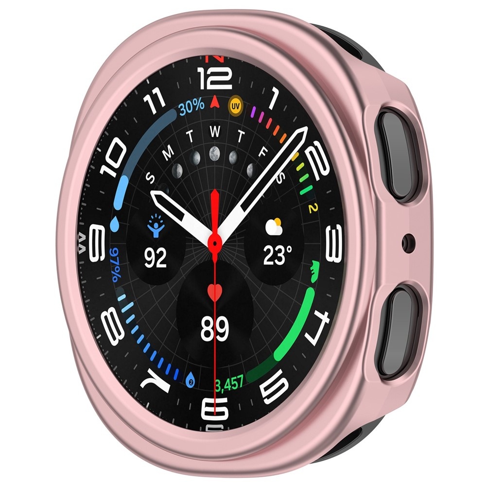 Half műanyag felcsatolható tok a Samsung Galaxy Watch8 40 mm-es modellhez – rózsaszín