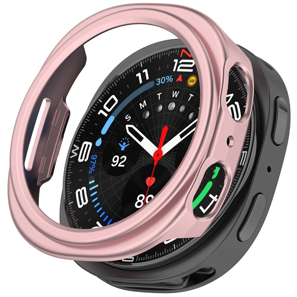 Half műanyag felcsatolható tok a Samsung Galaxy Watch8 40 mm-es modellhez – rózsaszín