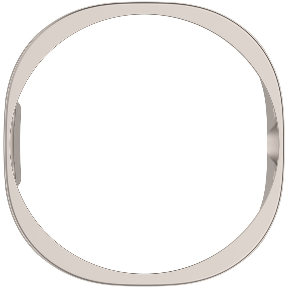 Half műanyag felcsatolható tok a Samsung Galaxy Watch8 Classic 46 mm-es modellhez – bézs