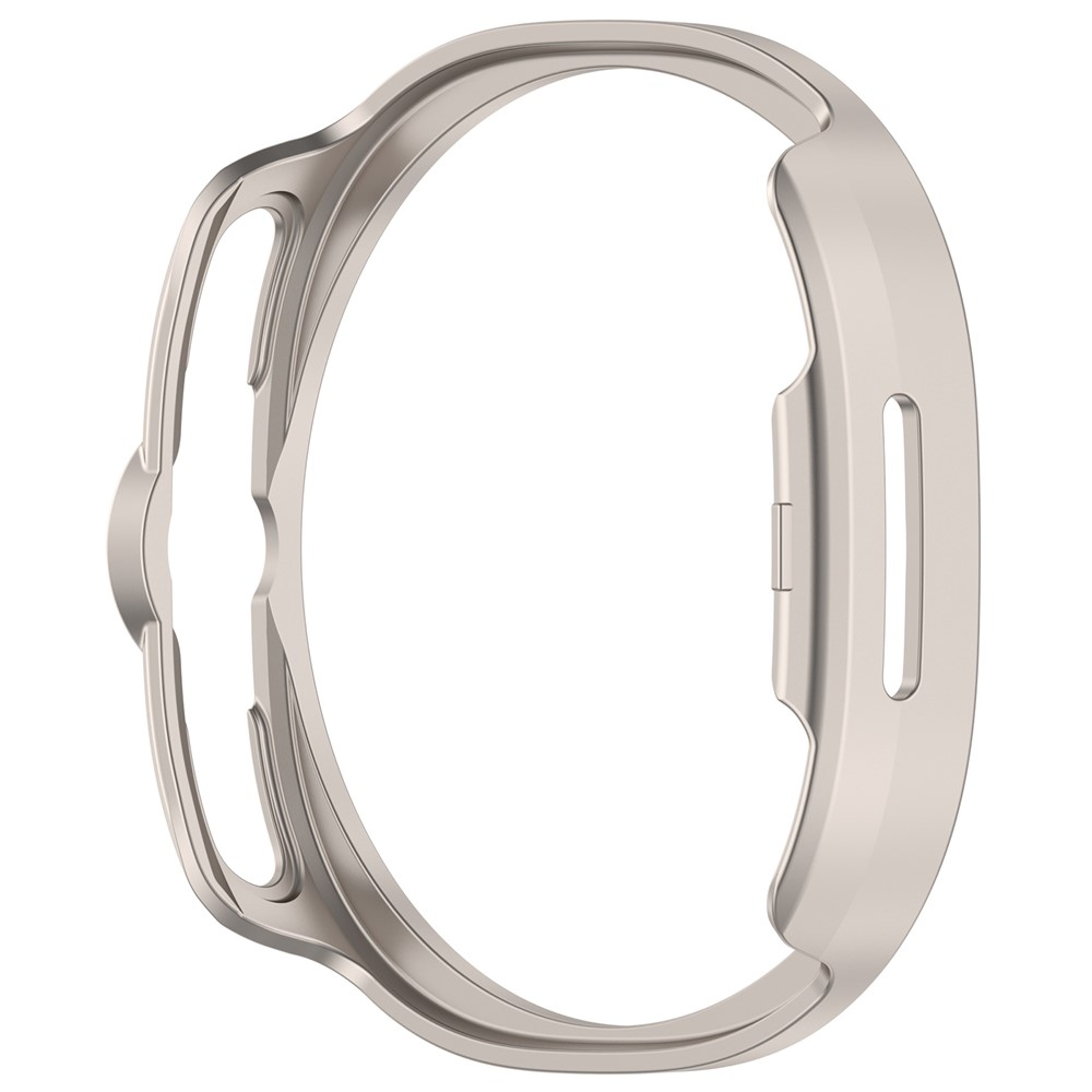 Half műanyag felcsatolható tok a Samsung Galaxy Watch8 Classic 46 mm-es modellhez – bézs