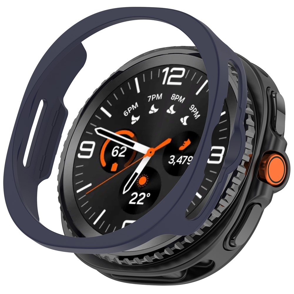 Half műanyag rögzíthető tok a Samsung Galaxy Watch8 Classic 46 mm-es modellhez – kék