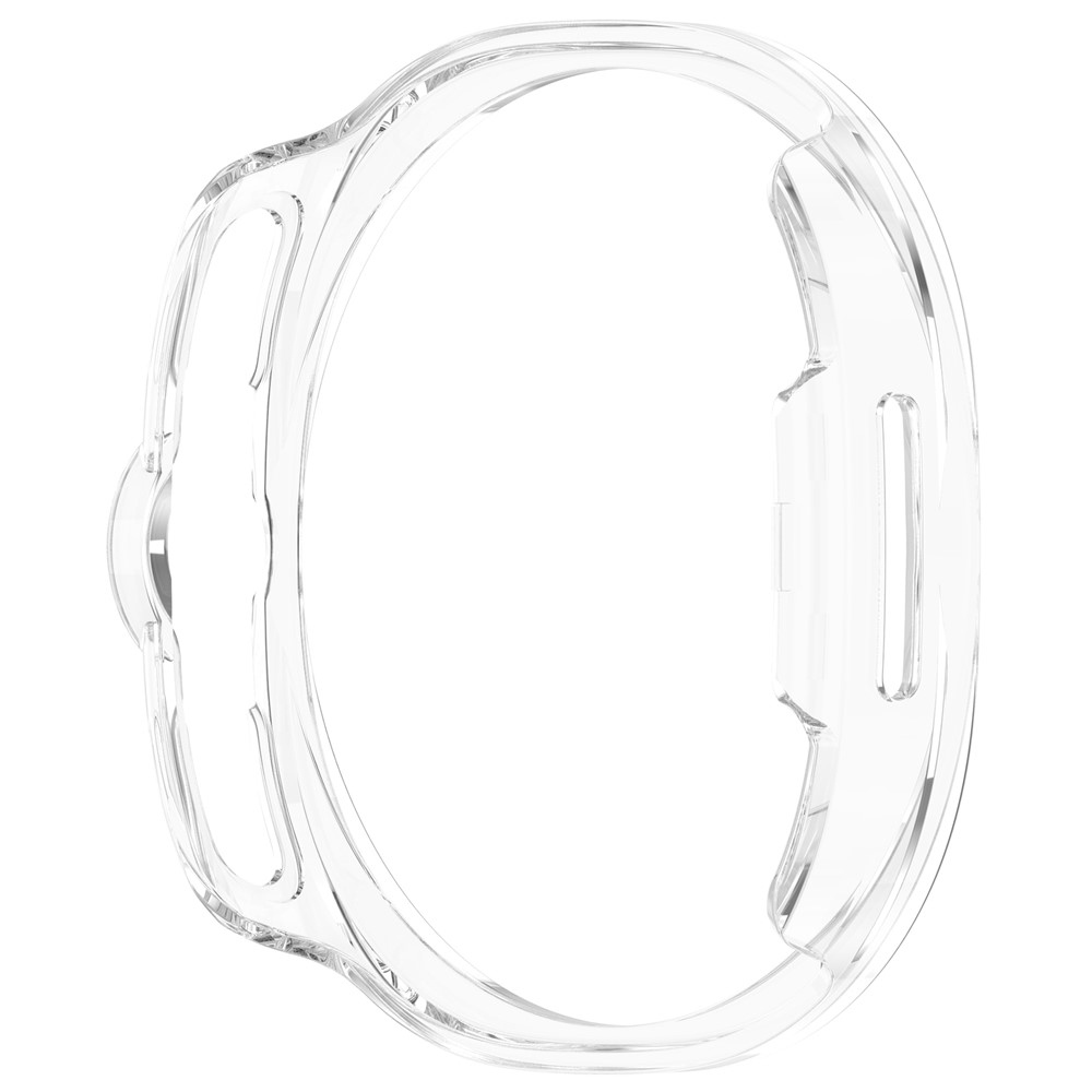 Half műanyag rögzíthető tok a Samsung Galaxy Watch8 Classic 46 mm-es modellhez – átlátszó
