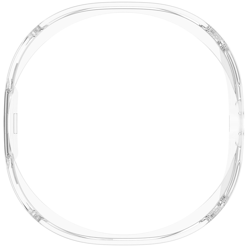 Half műanyag rögzíthető tok a Samsung Galaxy Watch8 Classic 46 mm-es modellhez – átlátszó