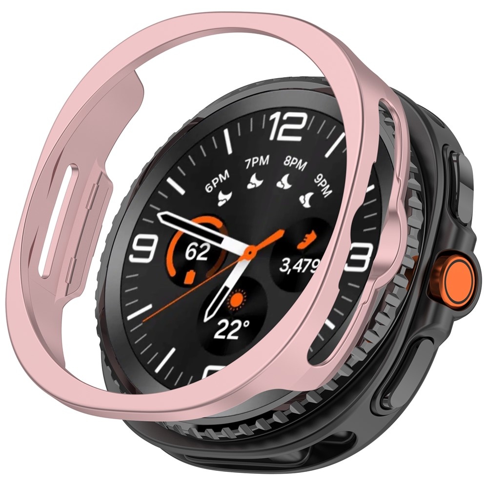 Half műanyag rögzíthető tok a Samsung Galaxy Watch8 Classic 46 mm-es modellhez – rózsaszín
