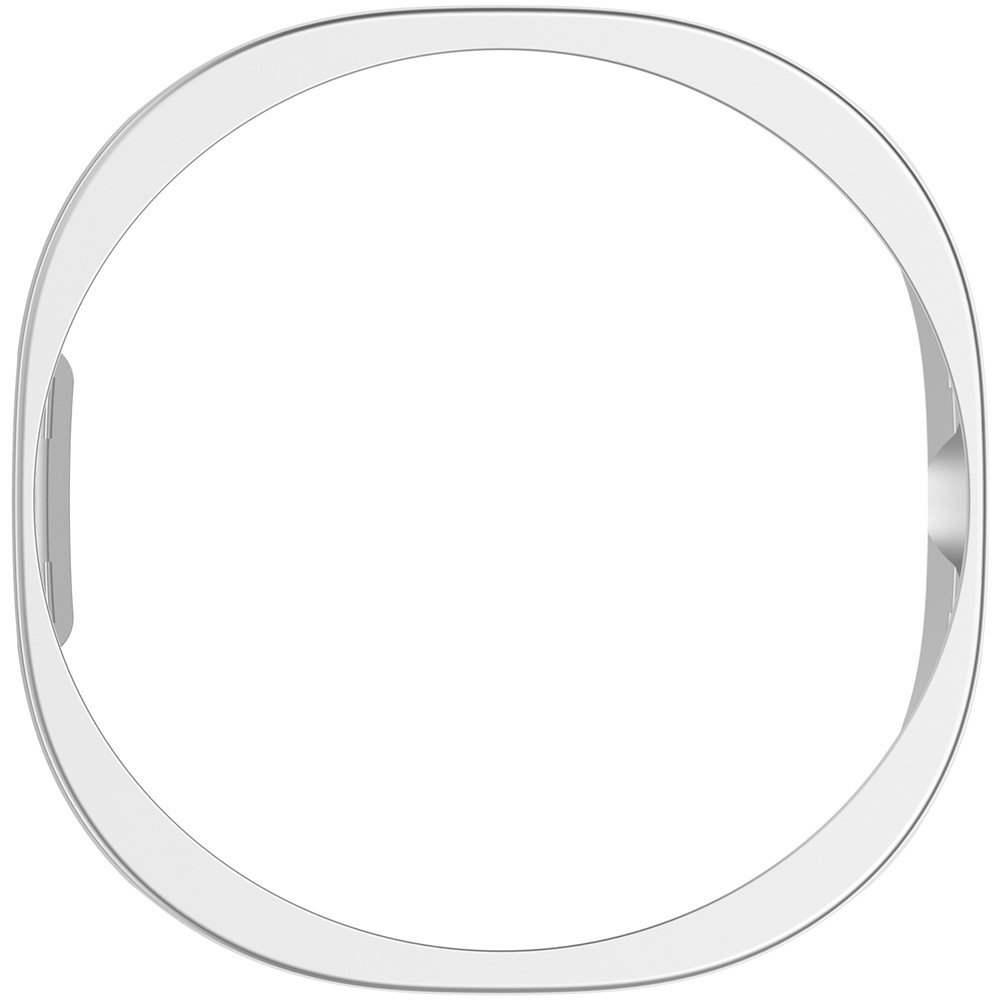 Half műanyag rögzíthető tok a Samsung Galaxy Watch8 Classic 46 mm-es modellhez – ezüst színű