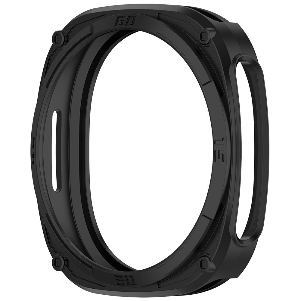 Half műanyag felcsatolható tok a Samsung Galaxy Watch9 44 mm-es modellhez – fekete