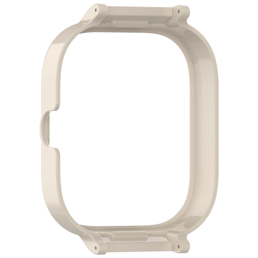 Half műanyag felcsatolható tok a Xiaomi Redmi Watch 5-hez – fehér