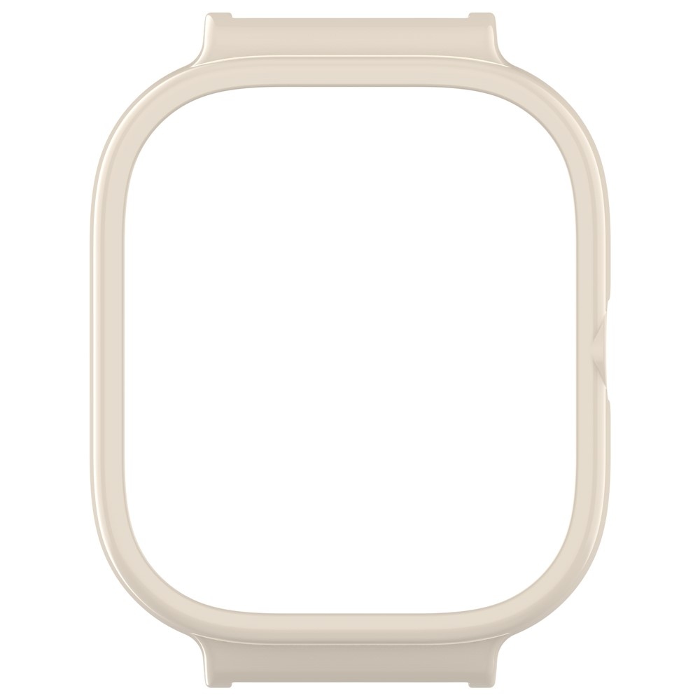Half műanyag felcsatolható tok a Xiaomi Redmi Watch 5-hez – fehér