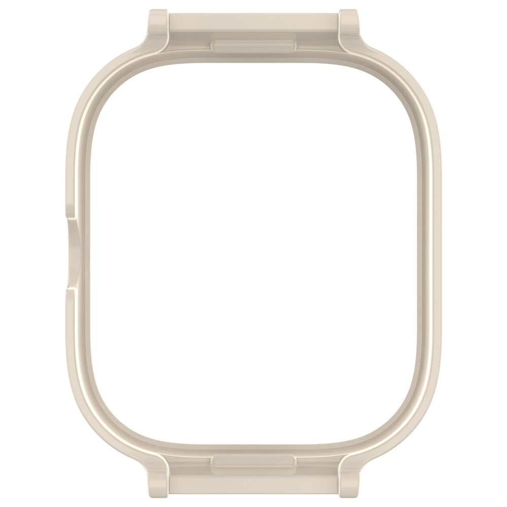 Half műanyag felcsatolható tok a Xiaomi Redmi Watch 5-hez – fehér