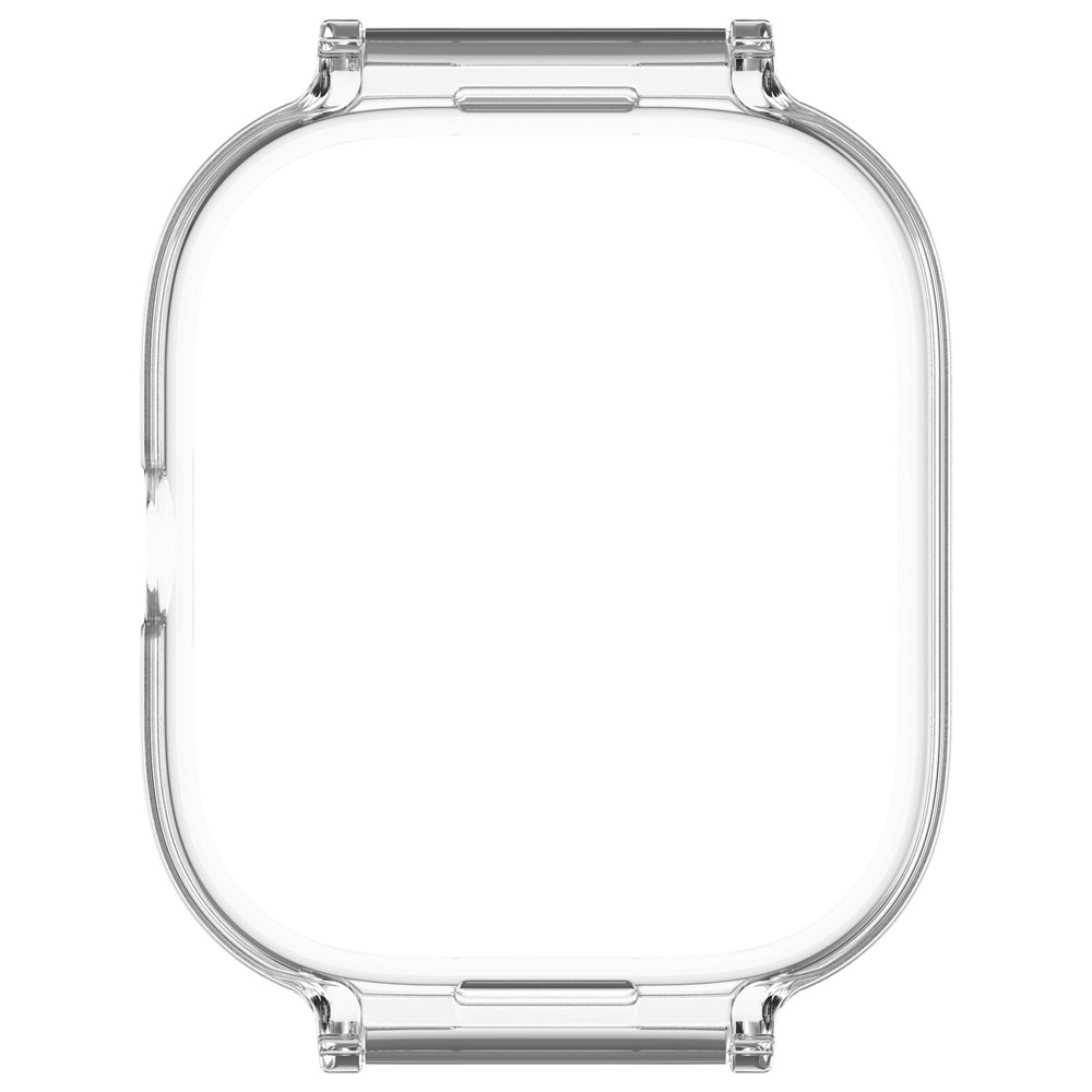 Half műanyag felcsatolható tok a Xiaomi Redmi Watch 5-höz – átlátszó