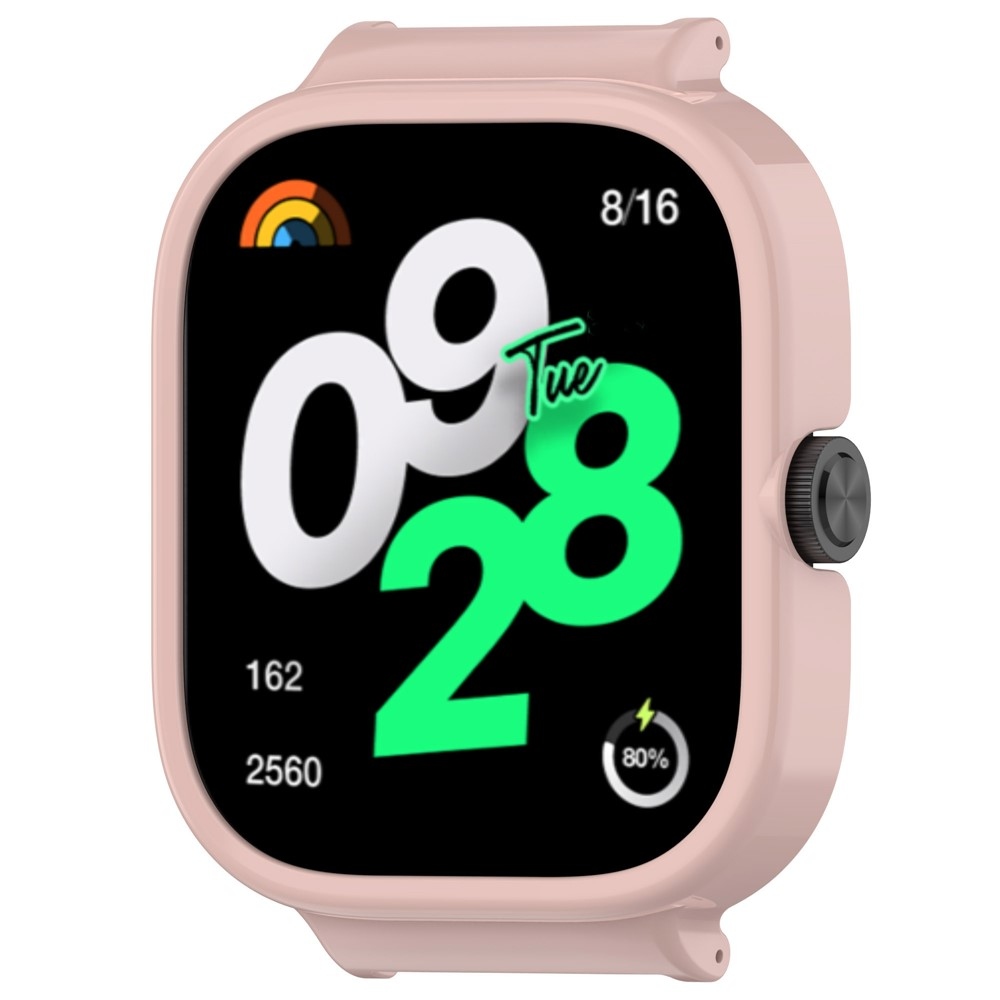Half műanyag felcsatolható tok a Xiaomi Redmi Watch 5-hez – rózsaszín