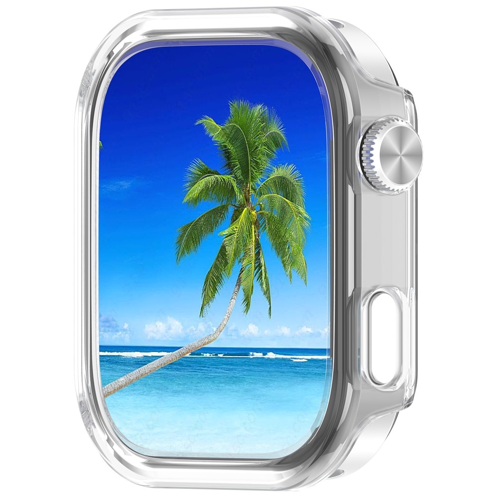 Half műanyag felcsatolható tok a Xiaomi Redmi Watch 6-hoz – átlátszó