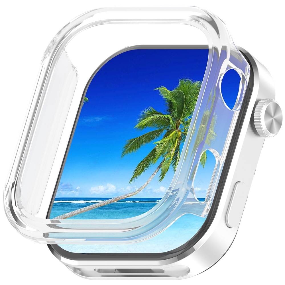 Half műanyag felcsatolható tok a Xiaomi Redmi Watch 6-hoz – átlátszó