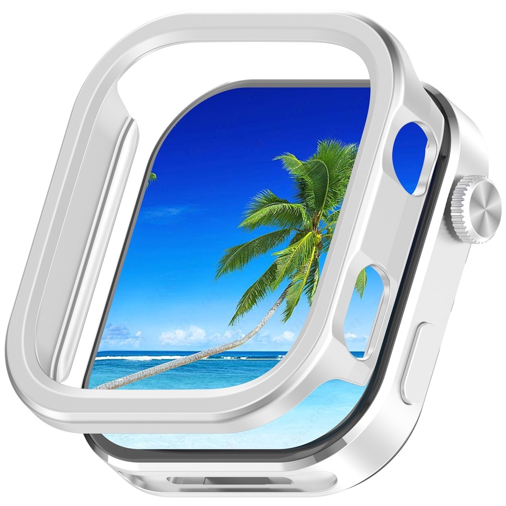 Half műanyag felcsatolható tok a Xiaomi Redmi Watch 6-hoz – ezüst színű
