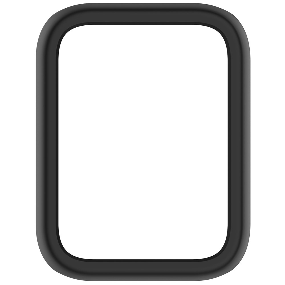 Half műanyag rögzíthető tok a Xiaomi Smart Band 9 Pro-hoz – fekete