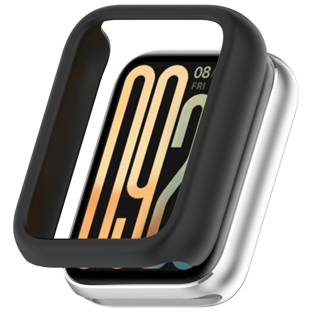 Half műanyag rögzíthető tok a Xiaomi Smart Band 9 Pro-hoz – fekete
